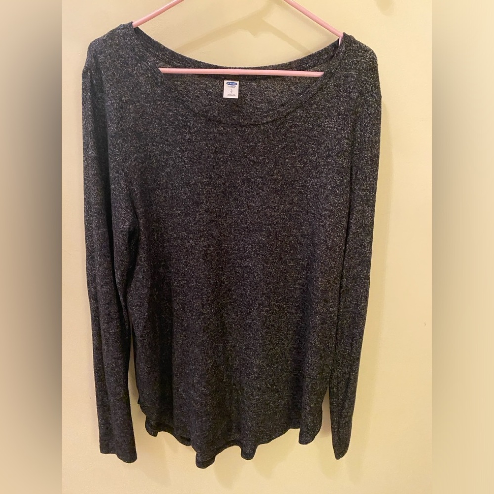 Dark grey soft sweater